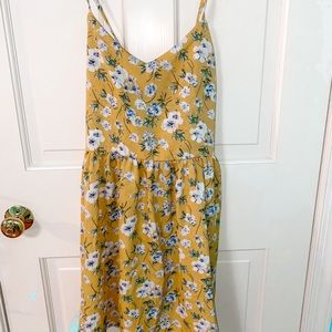 romwe spaghetti strap sundress